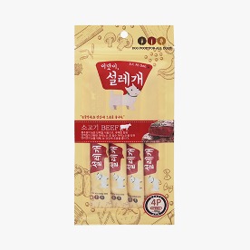 펫더맨 참좋은간식 설레개 소고기(눈건강) 15g 4p