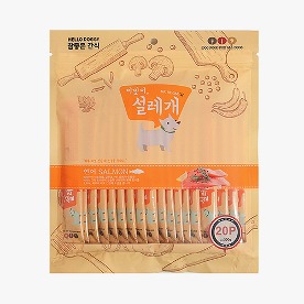 펫더맨 참좋은간식 설레개 연어(피부, 피모) 15g 20p